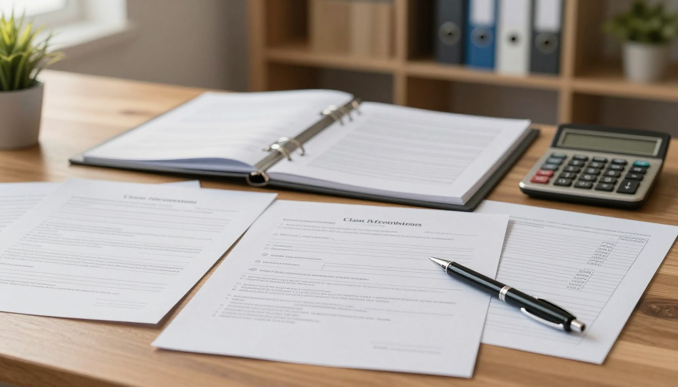 documents required for claim filing